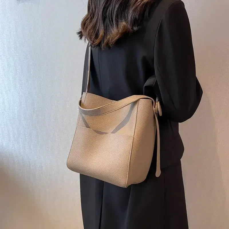 Bucket Shoulder Side Bags Women Female Designers Trend Small Leather Crossbody Bag Purses Handbags