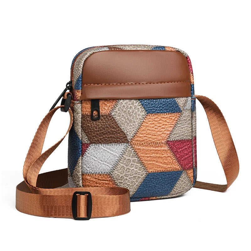 Practical Versatile Multi-Color Patterned Bag Adjustable-Strap Lightweight Daily Use Work Outdoor