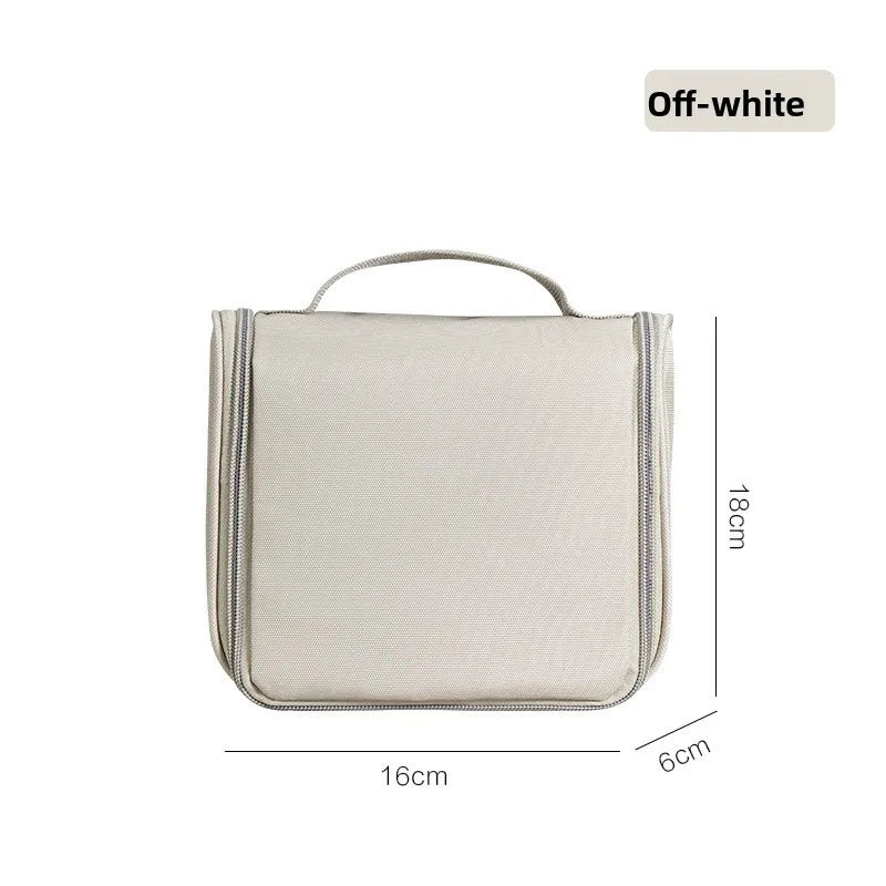 Hanging Travel Toiletry Bag – Waterproof Cosmetic Organizer with Hook