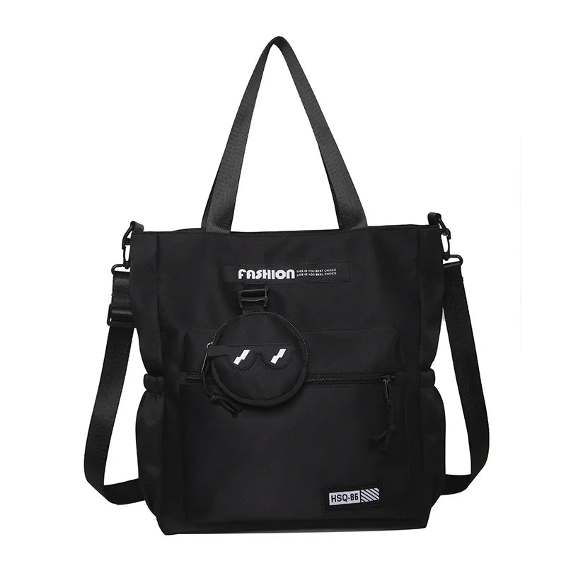 Large Capacity Handhold Men S Women Remedial Backpack Students Leisure Crossbody Junior School