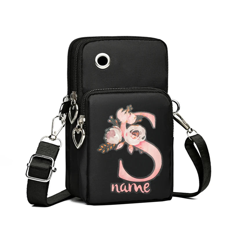 Neutral Style Crossbody Bag Men Women Suitable Travel Photography Made Oxford Fabric
