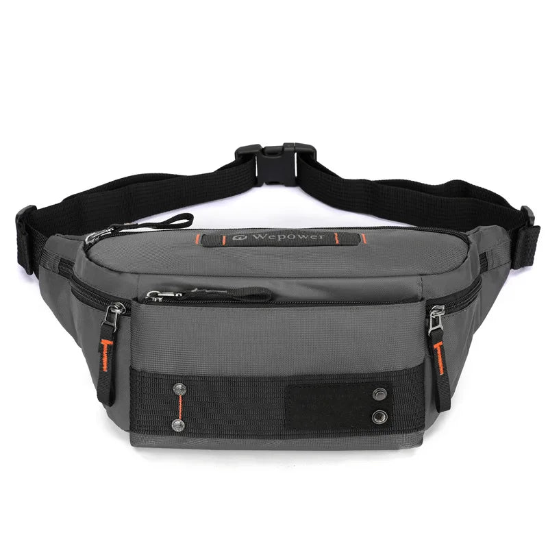 Outdoor Waist Bag Commuting Travel Shoulder Waterproof Crossbody Running Cycling Chest - Waterproof
