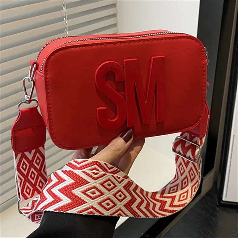 Letter Design Crossbody Bag for Women – Chic Shoulder Bag