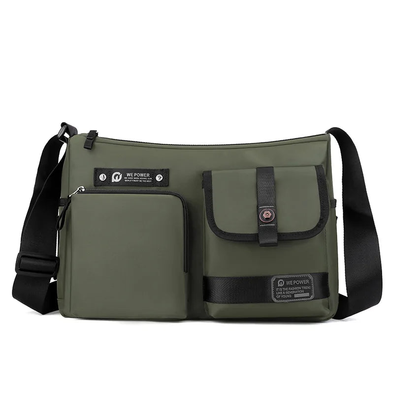 Men S One Shoulder Cross Body Casual Trend Outdoor Backpack Large Capacity Bag