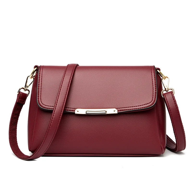 Versatile Elegant Crossbody Bag Single Shoulder Underarm Buckle