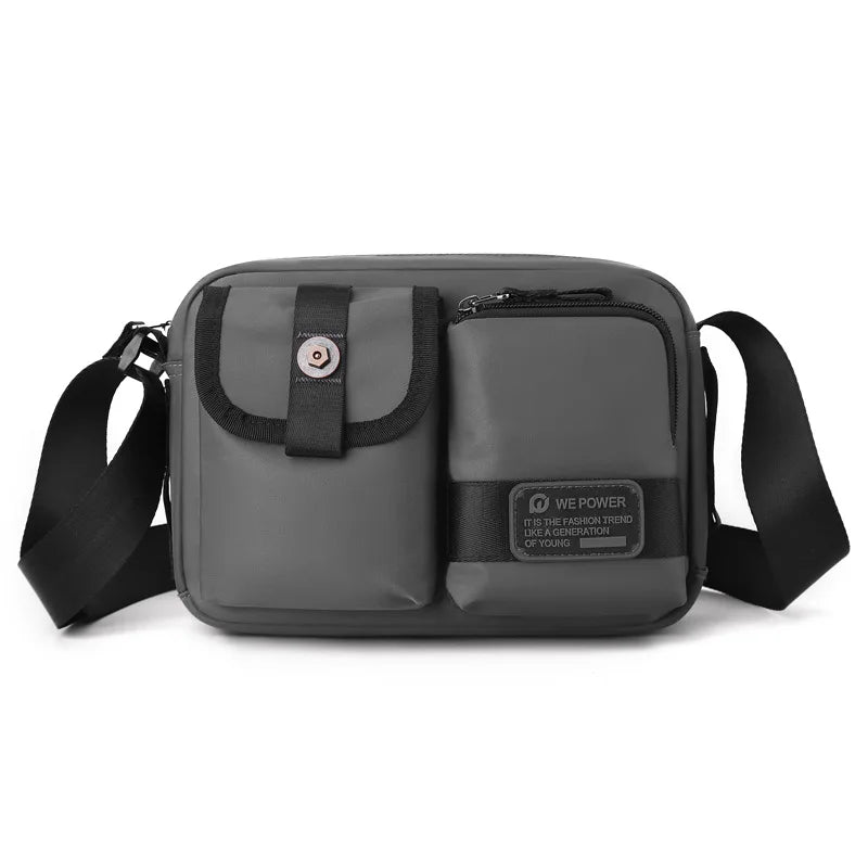 Men S Shoulder Crossbody Bag Light Leisure Carry Sports Waterproof Backpack - Waterproof