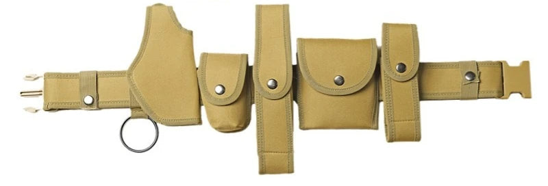 Outdoor Training Oxford Cloth Fanny Pack Multi-Function Six-Piece Tactical Belt Cs Prop
