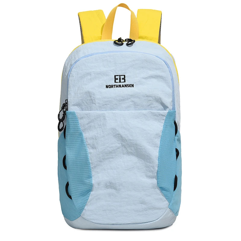 Autumn Patchwork Color Lightweight Foldable Waterproof Backpack Travel Outdoor Hiking Mini Sports