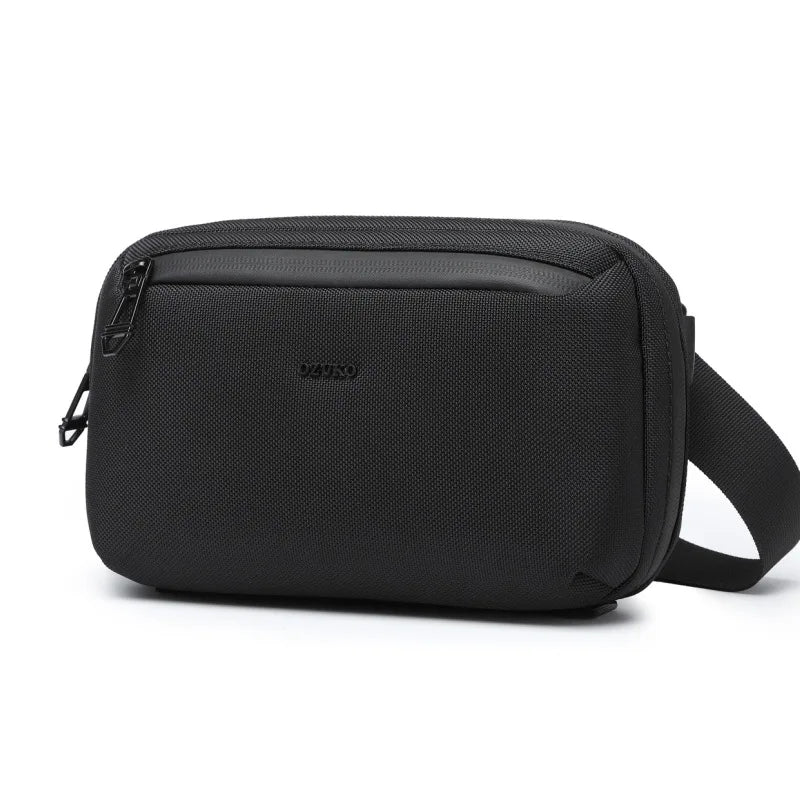 Casual Men S Oxford Fabric Waterproof Large Capacity Chest Bag Crossbody Bag - Waterproof