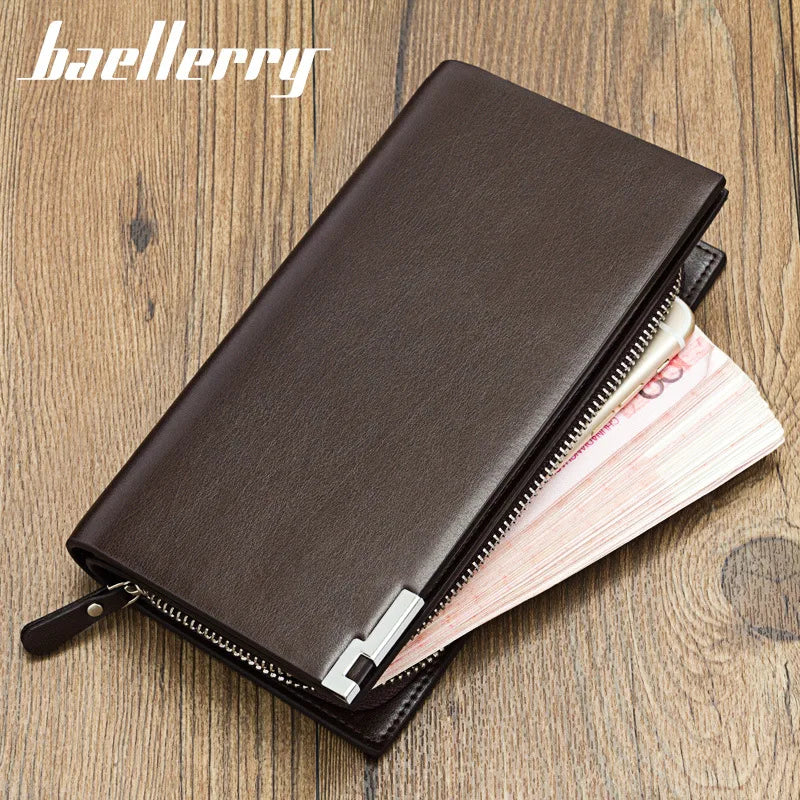 Long Wallet Men Zip Multifunctional Handbag