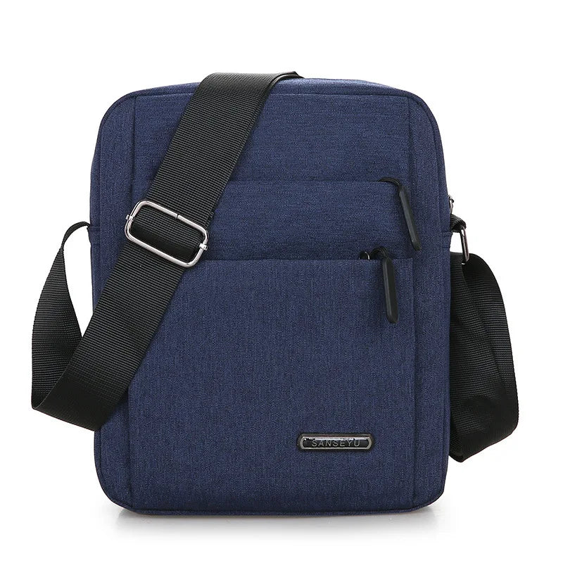 Multi-Layer Zipper Messenger Shoulder Bag Handbag Purse Business Travel Men S Bags Bolsas