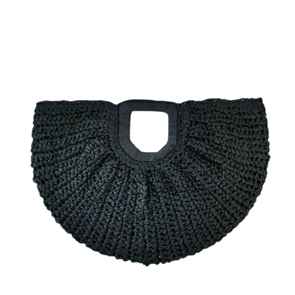 Travel Big Basket Summer Straw Woven Handbag Ladies Large Capacity Beach Bag Handmade Handbags Purse