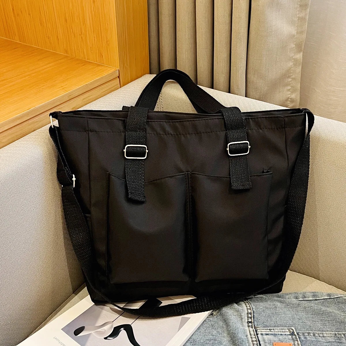 Large Oxford Tote Bag – Women's Waterproof Shoulder Shopper