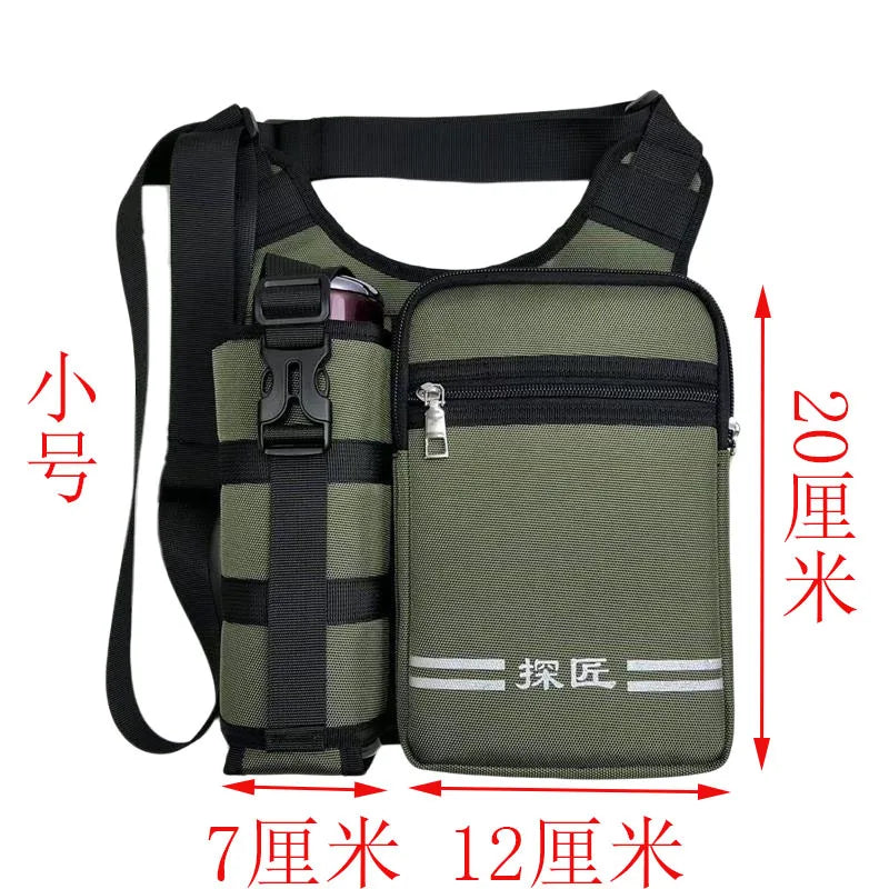 Waterproof Wear-Resistant Oxford Cloth Diagonal Span Bag Independent Kettle Storage Zippered