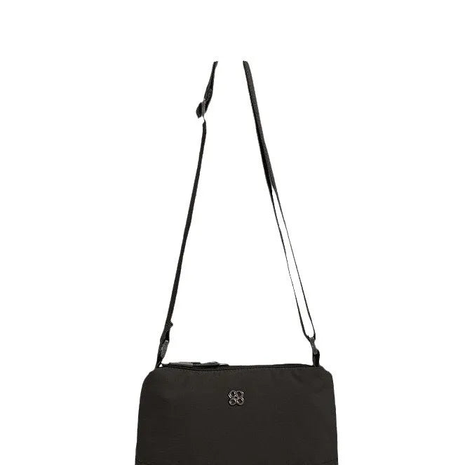 Waterproof Crossbody Shoulder Bag with Multi-Pocket Zipper
