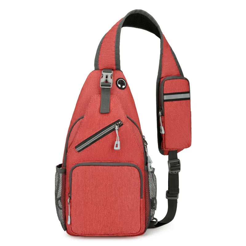 Multifunctional Breast Bag Boys Girls Outdoor Leisure Travel Waterproof Shoulder - Waterproof