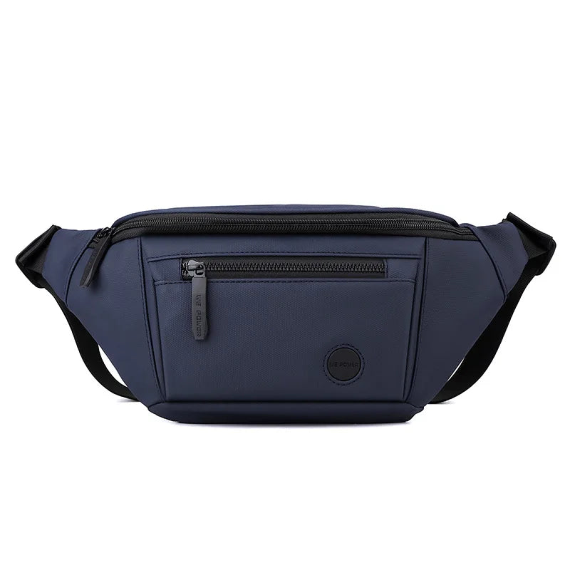 Men S Chest Bag Daily Sports Outdoor Cross-Body One-Shoulder Casual Waterproof Waist - Waterproof