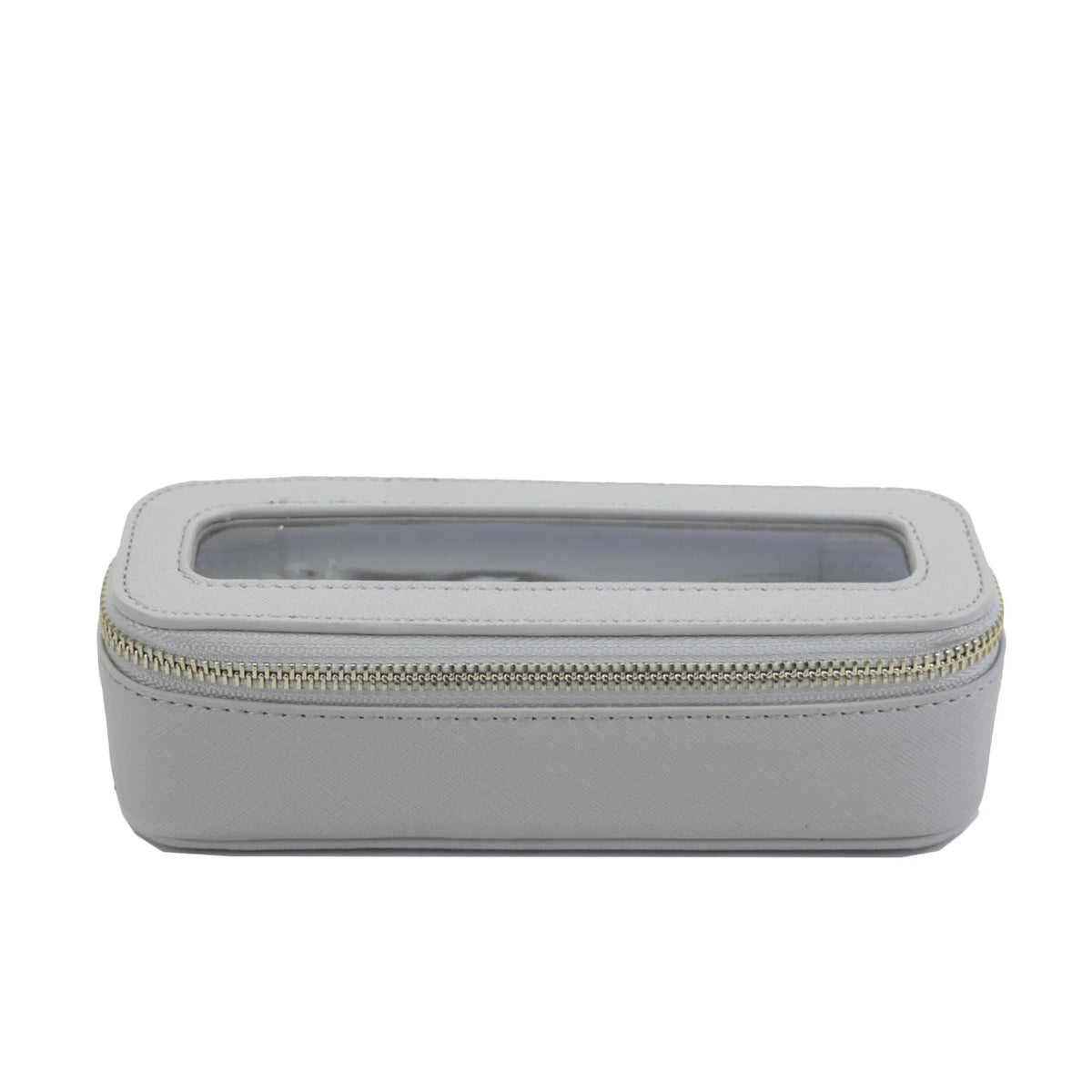Women S Travel Portable Leather Tpu Waterproof Transparent Toiletry Bag Large Capacity Makeup Brush