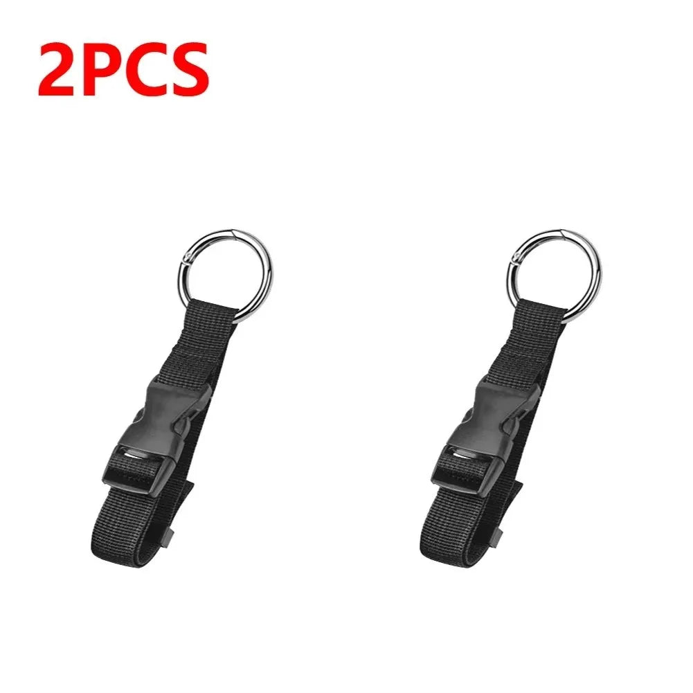 Travel Luggage Fixed Strap Backpack External Portable Release Buckle Add-A-Bag Belt Jacket Holder