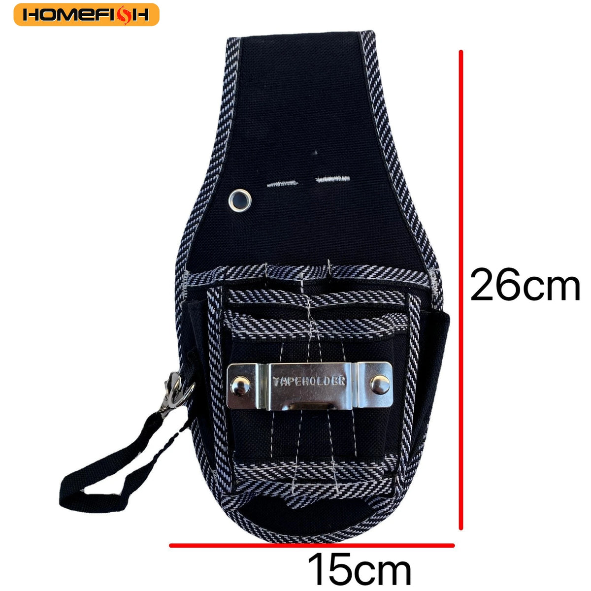 Homefish Simple Waist-Hung Tool Bag Drill Storage Holster