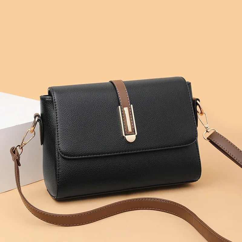 Crossbody Bag Pu Leather Messenger Bag Versatile Sling Shoulder Women S Bag