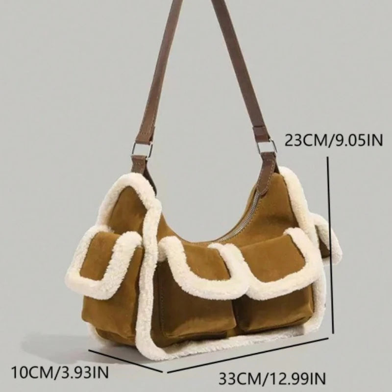 Retro Underarm Motorcycle Bag Crossbody Bags Women Shoulder Purse Handbags Designer Luxury Designers