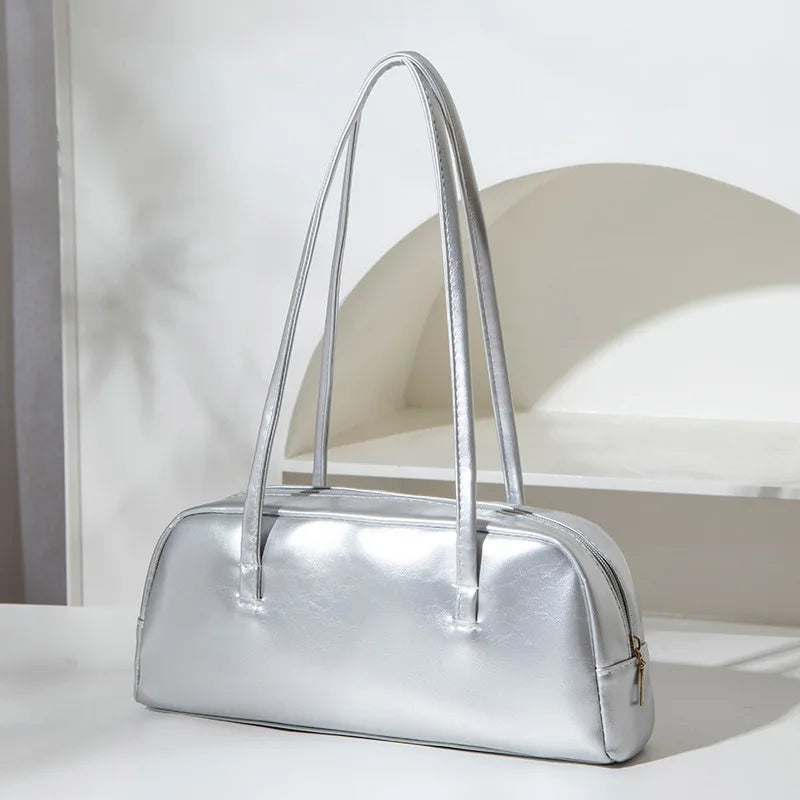 Individual Shoulder Bag Fixed Long Strap Zipper Closure Versatile Women S Bag Party Travel Work