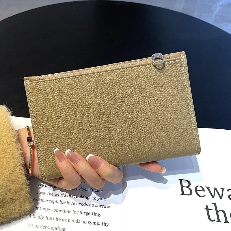Multi-Functional Card Case Genuine Leather Lightweight