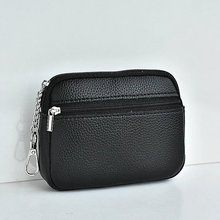 Men S Women Multi-Functional Zipper Coin Purse Lipstick