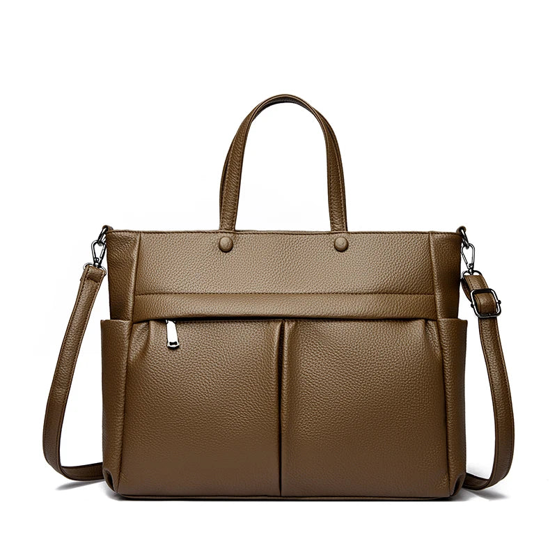 Women's Laptop Business Handbag – Large Shoulder Tote Bag