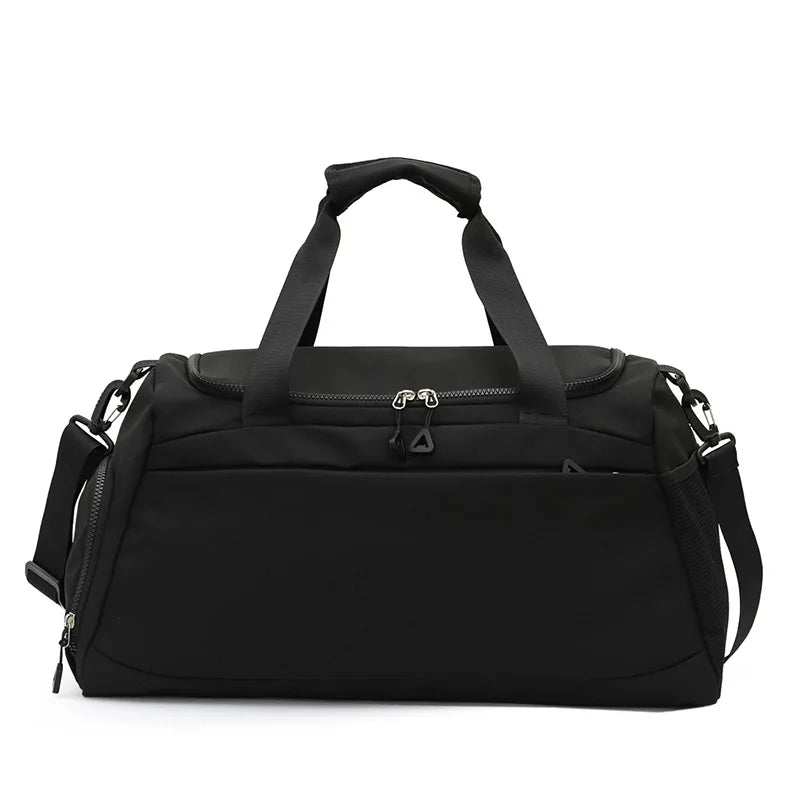 Multi Pocket Gym Duffle Bag Waterproof Versatile Sports Bag Wet Dry Separation Pocket Large Capacity
