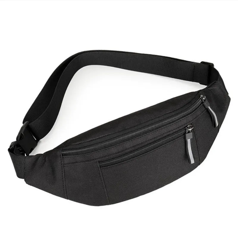 Crossbody Fanny Pack – Sports Waist Bag for Travel & Workout