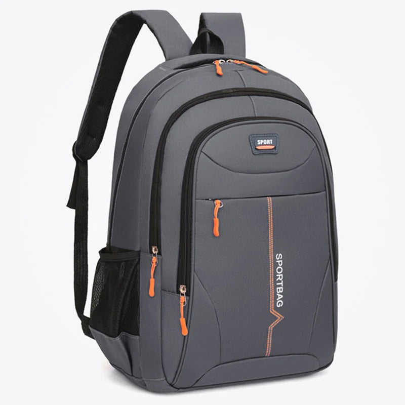 Functional Multi-Pocket Backpack Secure Zip Closure Nylon Daypack Suitable Hiking Weekend Trips