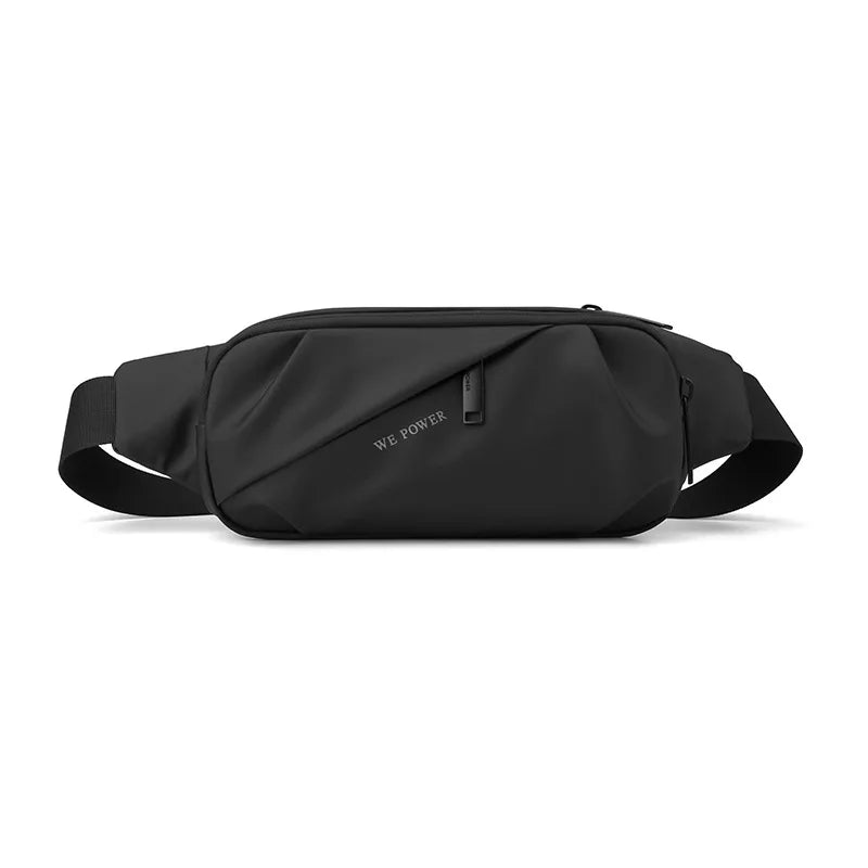 Men Multifunctional Waist Bag Waterproof Leisure Sports Outdoor Riding Large Capacity Crossbody