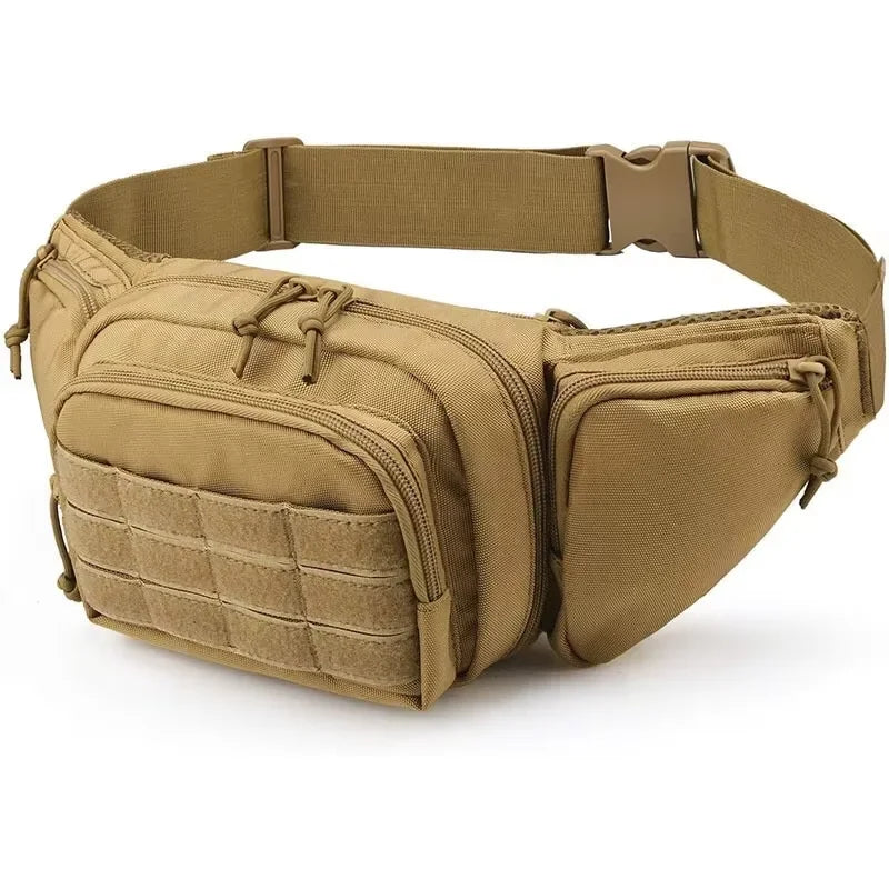 Homefish Tactical Waist Pack Outdoor Hiking Bag Sports Functional Cycling Bum Multi-Functional Tool