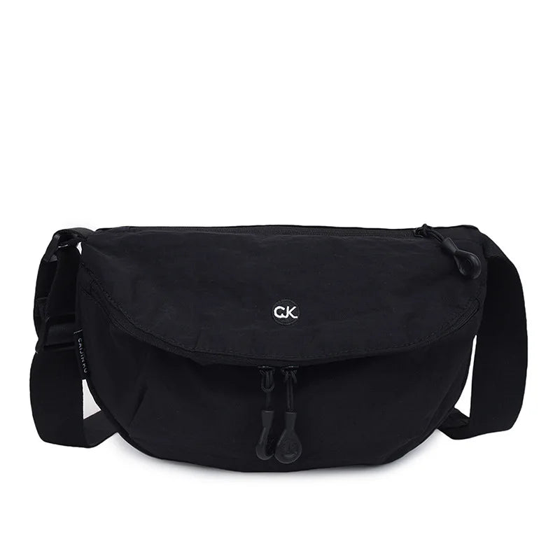 Nylon Crossbody Shoulder Bag – Japanese Style Dumpling Bag
