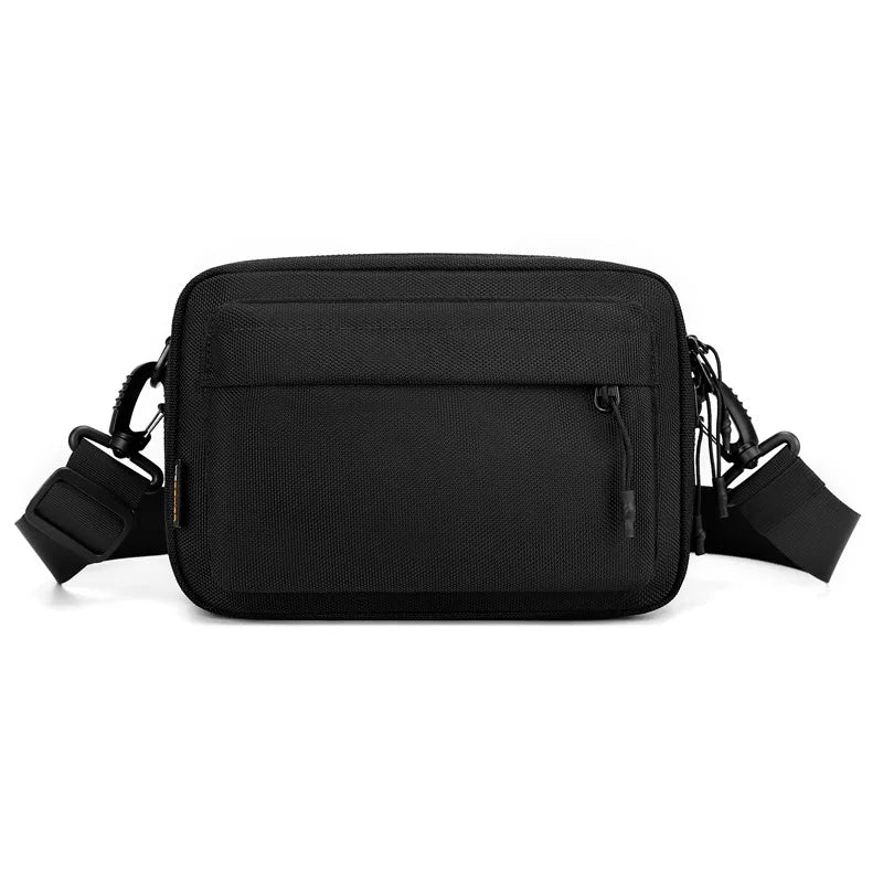 Men S Waterproof Nylon Cloth Shoulder Bag Leisure Commuting Light Oblique Span Large Capacity