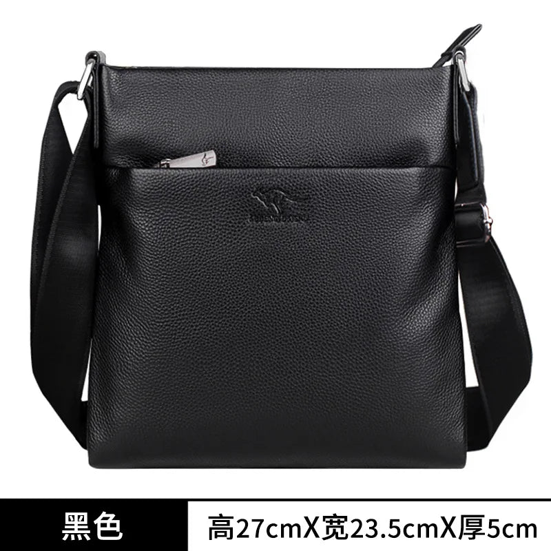 Men S Single-Shoulder Bag Casual Crossbody Bag Vertical Crossbody Business