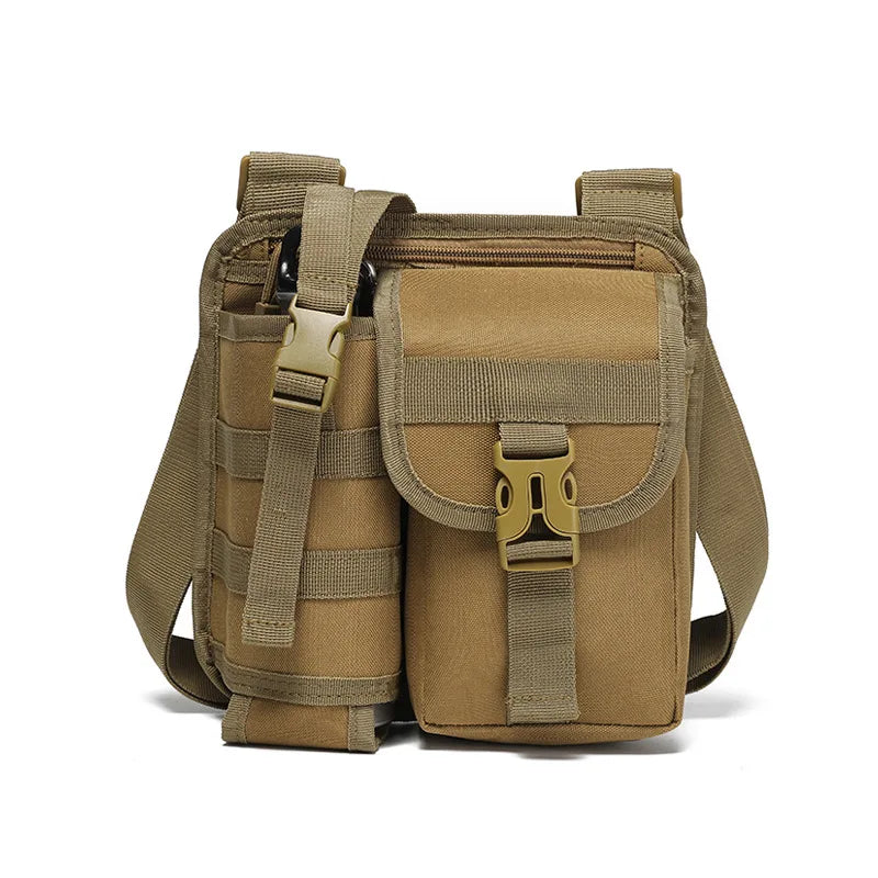 Travel Waterproof Oxford Fabric Single-Shoulder Crossbody Bag - Waterproof