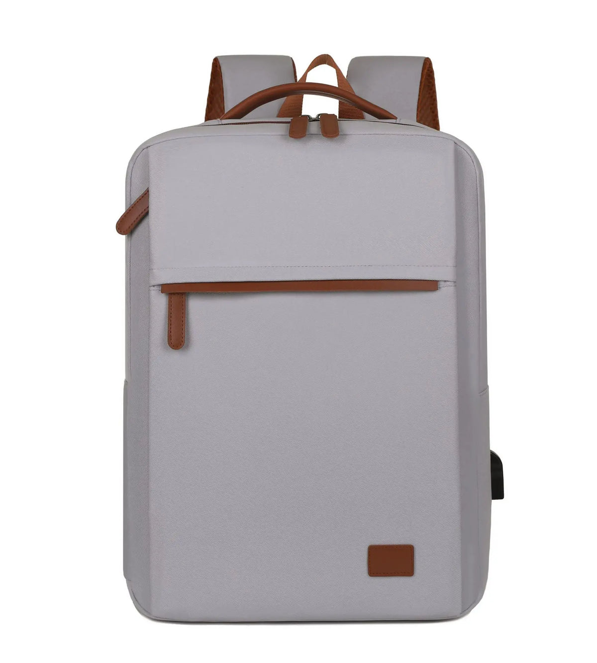Fashionable Simple Large-Capacity Backpack Daily Commuting Office Computer Bag