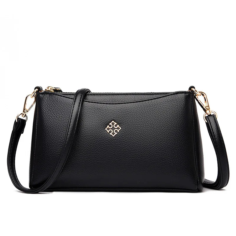 Multi-Functional Single-Shoulder Crossbody Bag Simple Large-Capacity Square Detachable Loose Change