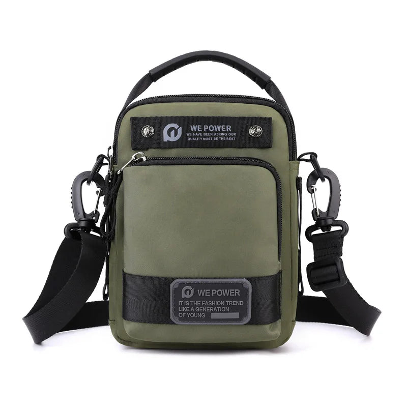 Men S Shoulder Bag Waterproof Outdoor Multifunctional Waist Leisure Cross-Body - Waterproof