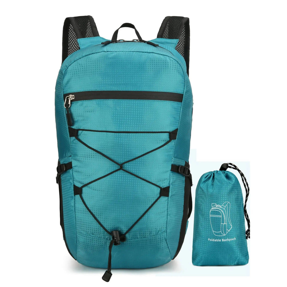 Outdoor Folding Waterproof Hiking Backpack Large Capacity Travel Men Women - Waterproof