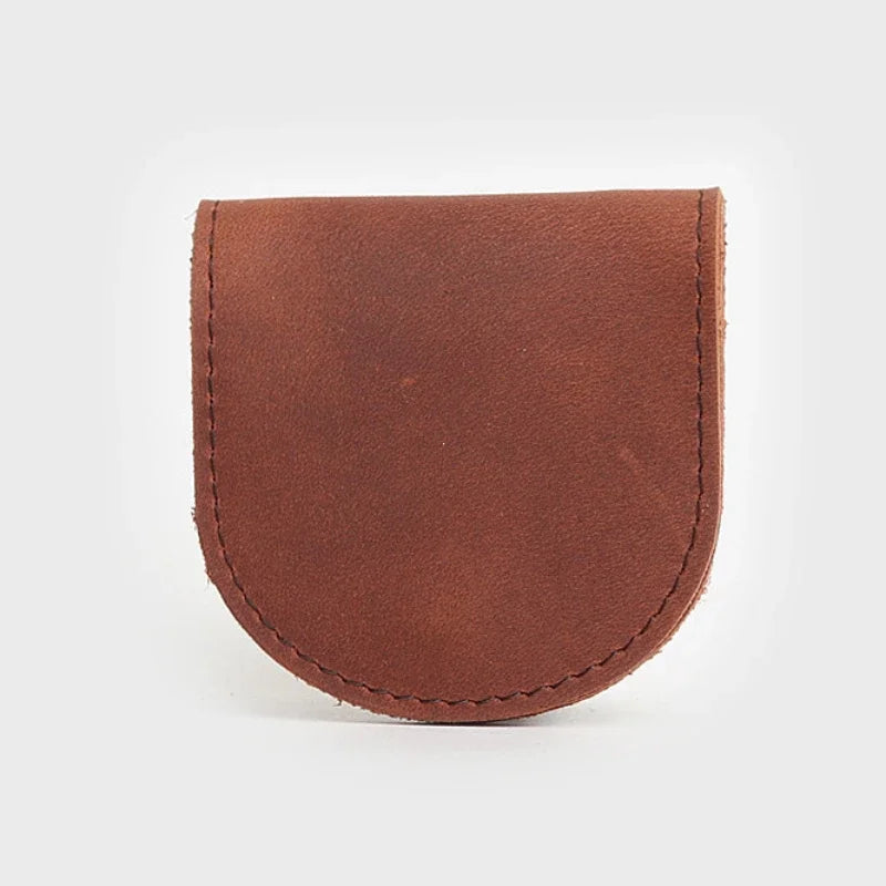 Women S Small Genuine Leather Coin Wallet Children Mini Purses Hasp Money Clip Clutch Hobo Bags Men
