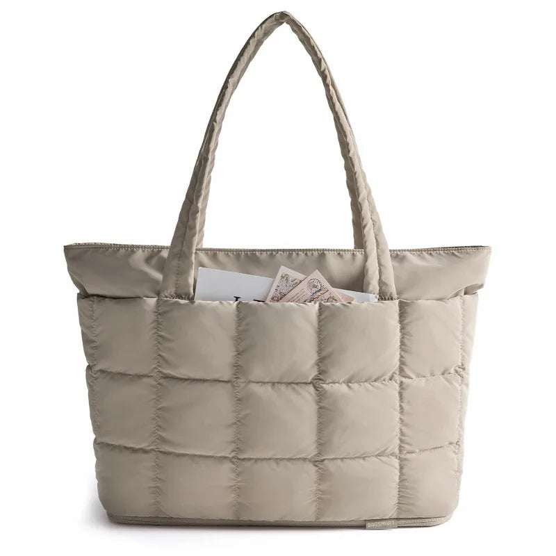Fashionable Tote Bags Women Shoulder Casual Large Capacity Shopping Waterproof Storage Bag Designer