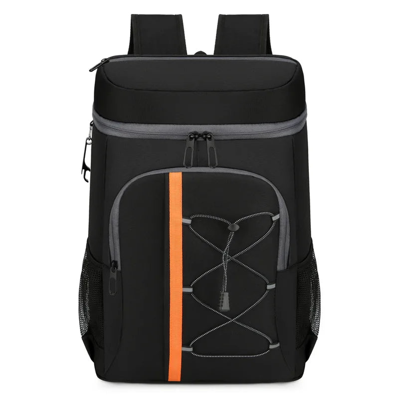 Portable Lunch Storage Bag Outdoor Picnic Insulated Thickened Large-Capacity Backpack - Thick