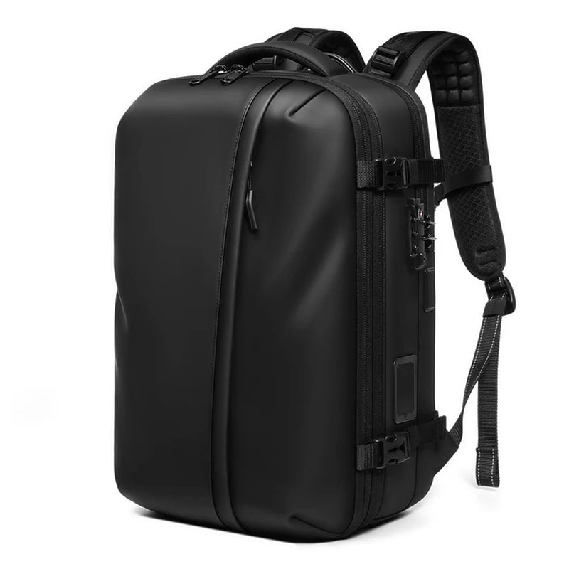 60L Vacuum Compression Backpack – 17" Laptop Travel & Hiking Bag