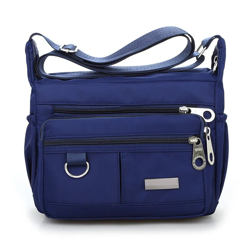 Women S Crossbody Bag Waterproof Oxford Fabric Backpack Crossbody Single-Shoulder Bag - Waterproof