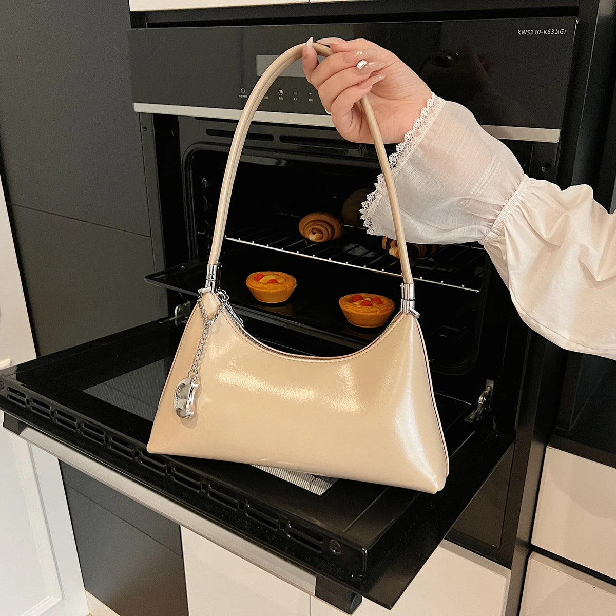 Retro Armpit Bags Minimalist Commuting Trend Crossbody Bag Women Shoulder Purse Handbags Designer