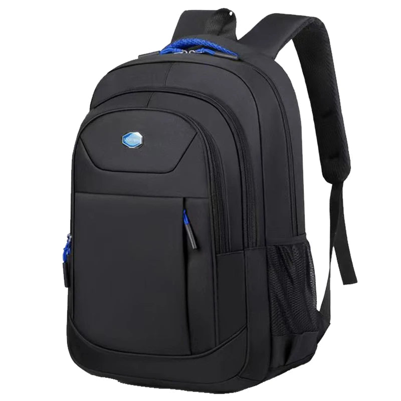 Versatile Men S Practical Backpack Multi-Color Option Multi-Pocket Adjustable-Strap Lightweight